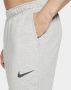Nike Dry Dri-FIT toelopende fitnessbroek van fleece voor heren Grijs - Thumbnail 3