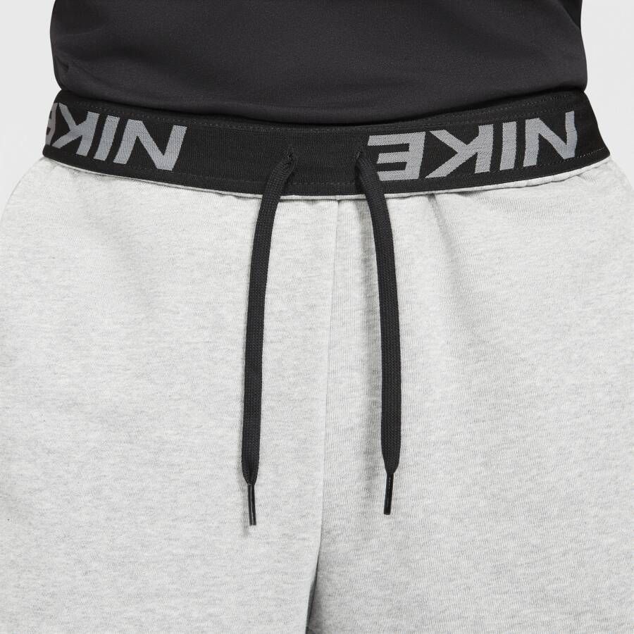 Nike Dry Dri-FIT fitnessshorts van fleece voor heren Grijs