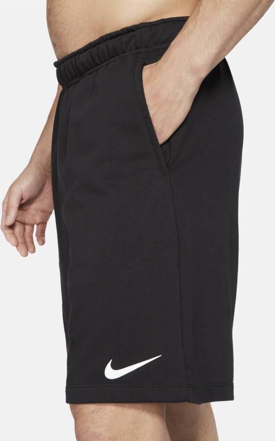 Nike Dry Dri-FIT fitnessshorts van fleece voor heren Zwart