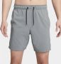 Nike Unlimited multifunctionele niet-gevoerde herenshorts met Dri-FIT (18 cm) Grijs - Thumbnail 2