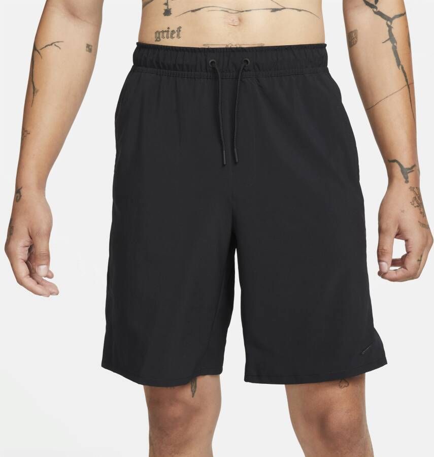 Nike Unlimited multifunctionele niet-gevoerde herenshorts met Dri-FIT (23 cm) Zwart - Foto 2