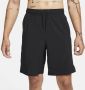 Nike Unlimited multifunctionele niet-gevoerde herenshorts met Dri-FIT (23 cm) Zwart - Thumbnail 2