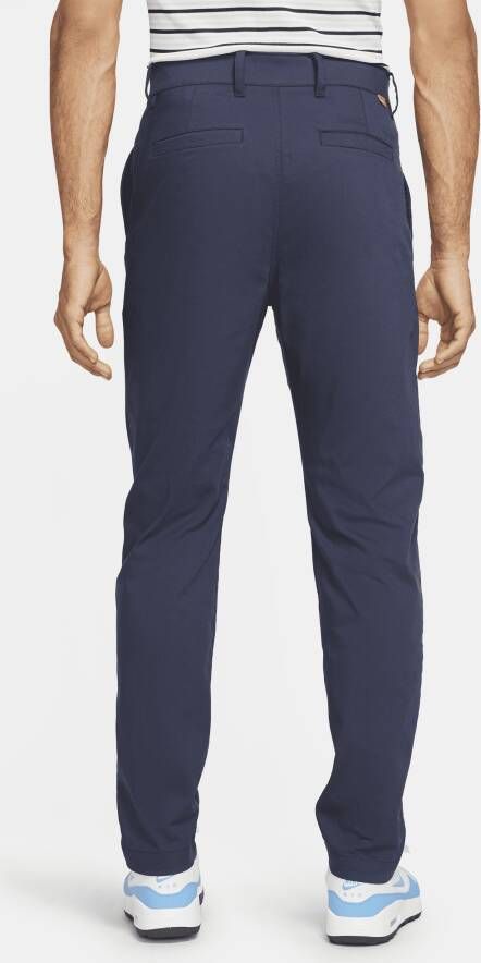 Nike Dri-FIT UV Chino golfbroek met slanke pasvorm voor heren Blauw