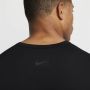Nike Dri-FIT UV Hyverse Fitnesstop met korte mouwen voor heren Zwart - Thumbnail 3