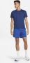 Nike Miler UV hardlooptop met korte mouwen en Dri-FIT voor heren Blauw - Thumbnail 5