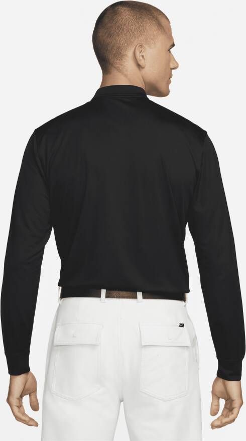 Nike Dri-FIT Victory Golfpolo met lange mouwen voor heren Zwart - Foto 2