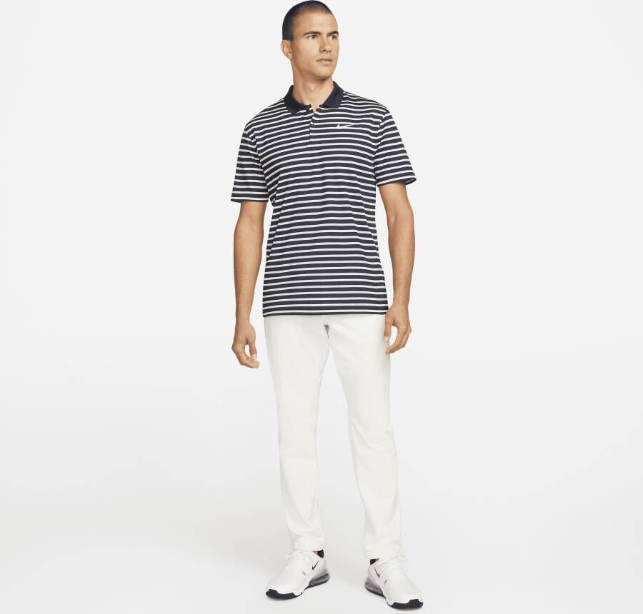 Nike Dri-FIT Victory golfpolo met strepen voor heren Blauw - Foto 3