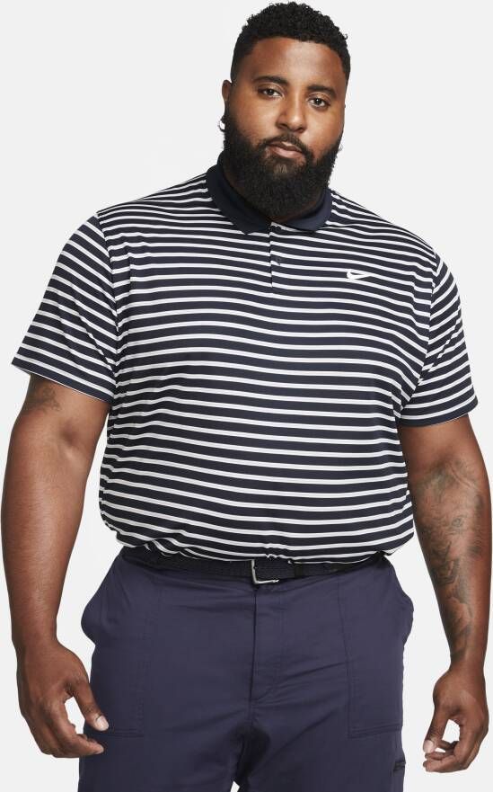 Nike Dri-FIT Victory golfpolo met strepen voor heren Blauw - Foto 4