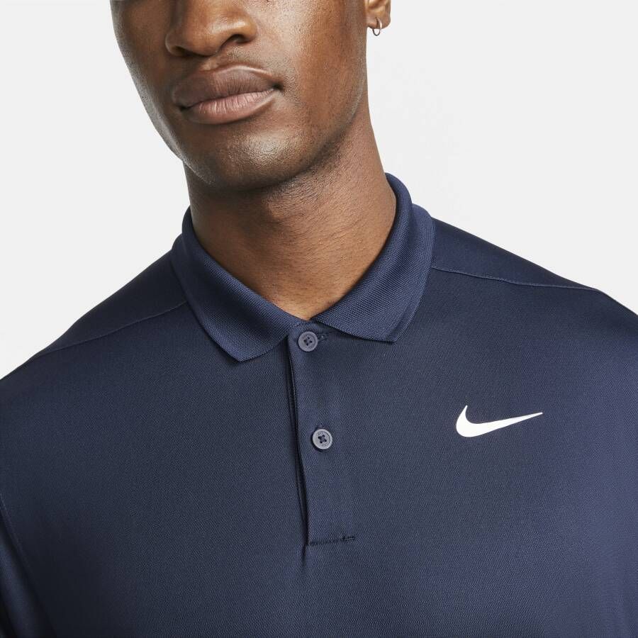 Nike Dri-FIT Victory Golfpolo voor heren Blauw