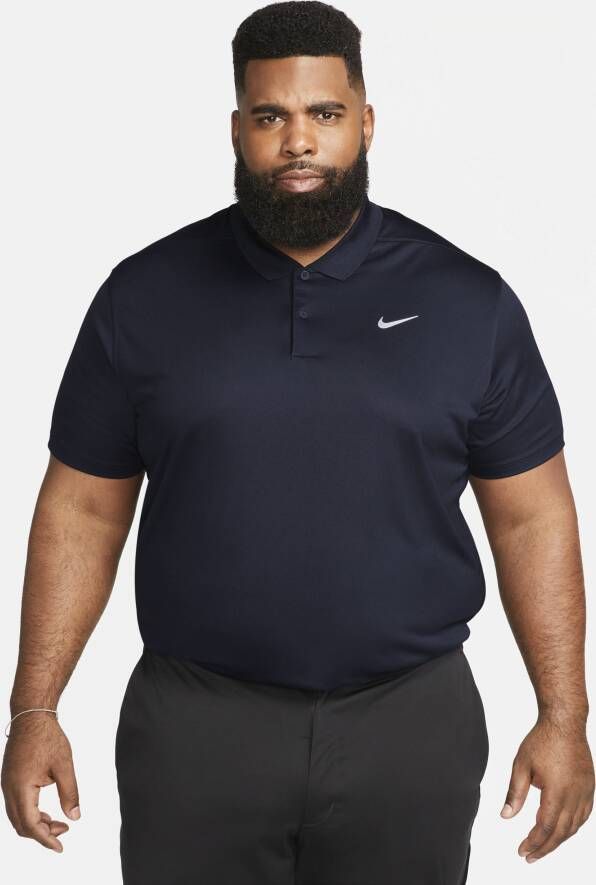 Nike Dri-FIT Victory Golfpolo voor heren Blauw - Foto 4