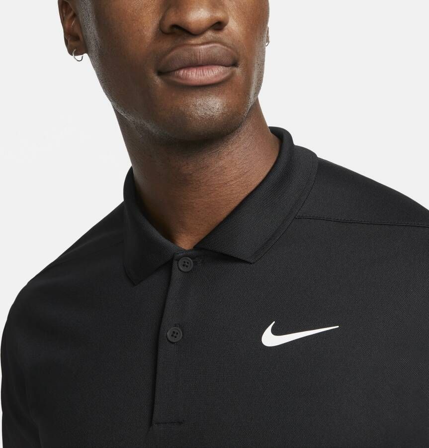 Nike Dri-FIT Victory Golfpolo voor heren Zwart