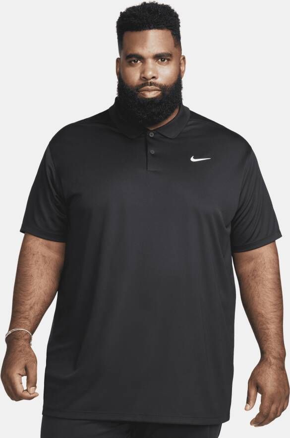 Nike Dri-FIT Victory Golfpolo voor heren Zwart