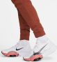 Nike Dry Dri-FIT toelopende fitnessbroek van fleece voor heren Oranje - Thumbnail 4