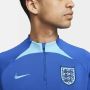 Nike Engeland Strike Dri-FIT knit voetbaltrainingstop voor heren Blauw - Thumbnail 4