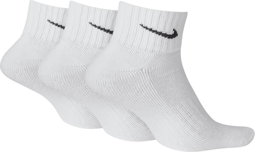 Nike Enkelsokken met demping (3 paar) Wit