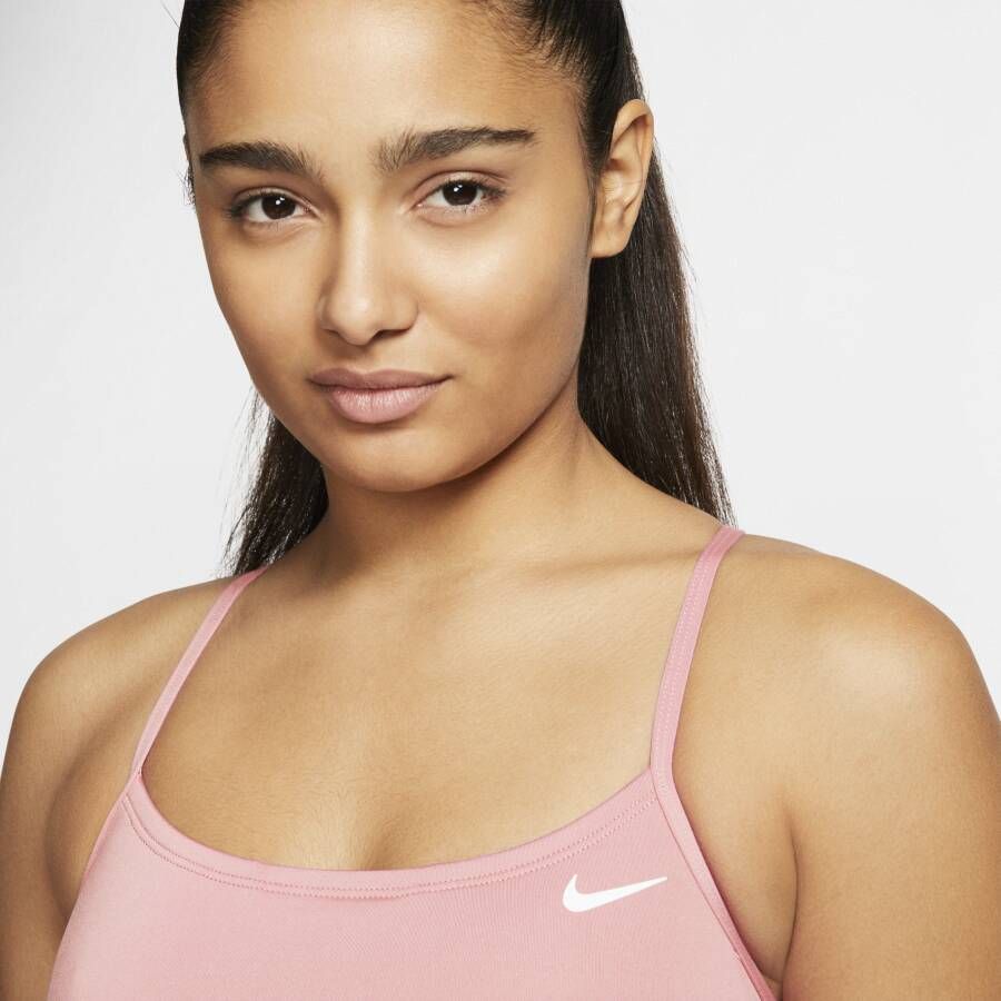 Nike Essential Bikinitop met racerback Roze
