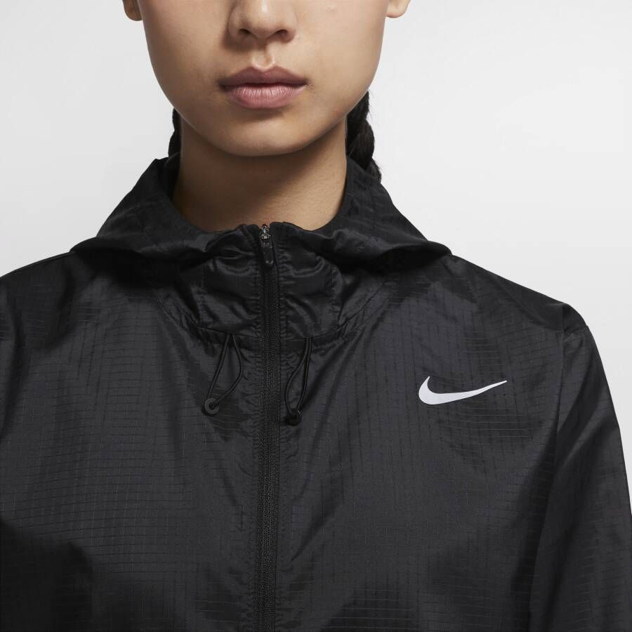 Nike Essential Hardloopjack voor dames Zwart