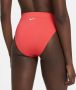 Nike Essential Zwembroekje met hoge taille voor dames Rood - Thumbnail 3
