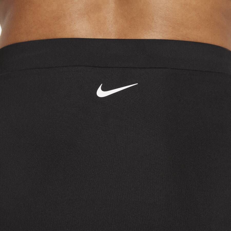 Nike Essential Zwembroekje met hoge taille voor dames Zwart - Foto 4