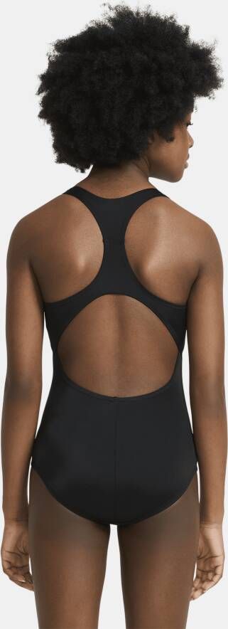 Nike Essential Zwempak met racerback voor meisjes Zwart - Foto 2