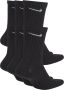 Nike Lichtgewicht zwarte sokken voor dagelijks gebruik Zwart Unisex - Thumbnail 3