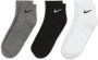 Nike Everyday Cushioned Training Ankle Socks (3 Pack) Middellang Kleding multi-color maat: 46-50 beschikbare maaten:42-46 34-38 46-50 - Thumbnail 5