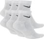Nike Everyday Cushioned (6 Pack) Middellang Kleding white black maat: 34-38 beschikbare maaten:34-38-42-46-50 35-38 - Thumbnail 3