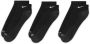 Nike Everyday Max Cushioned Onzichtbare trainingssokken (3 paar) Zwart - Thumbnail 3