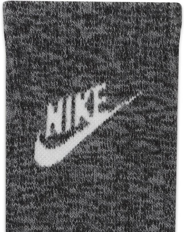 Nike Everyday Plus Crew sokken met demping Zwart