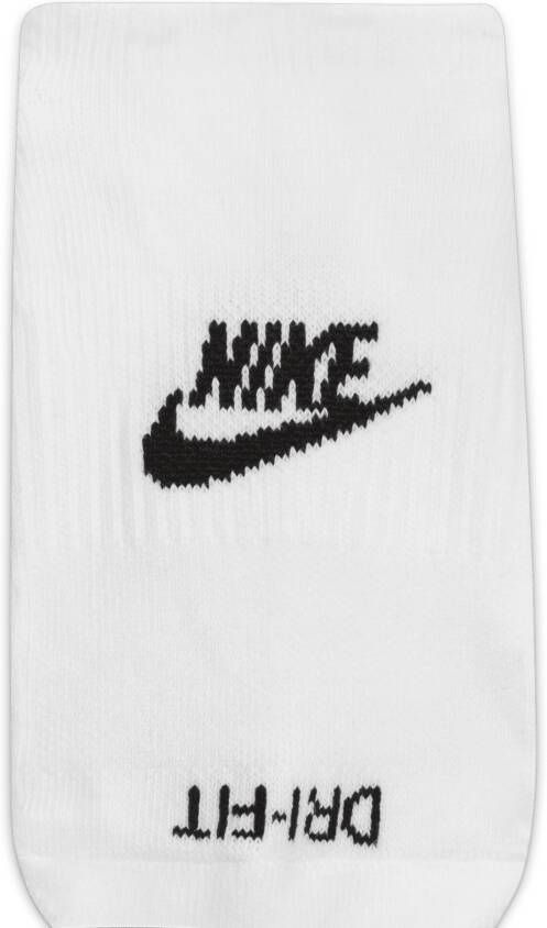 Nike Everyday Plus Cushioned Footie sokken Wit