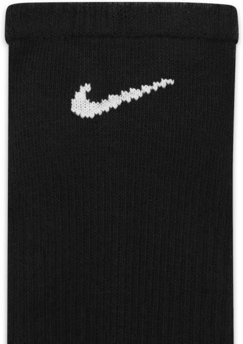 Nike Everyday Plus Cushioned No-show trainingssokken (6 paar) Zwart