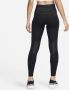 Nike Fast 7 8-legging met print halfhoge taille en zakken voor dames Zwart - Thumbnail 2