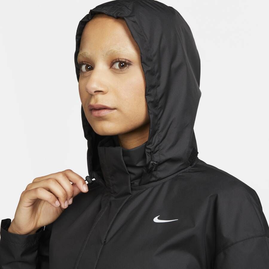 Nike Fast Repel hardloopjack voor dames Zwart