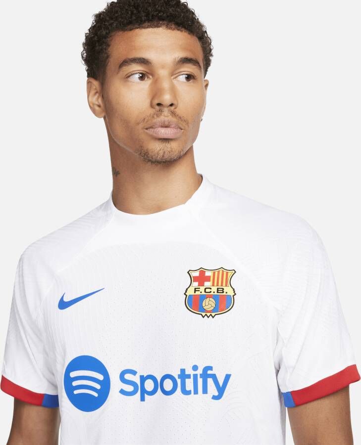 Nike FC Barcelona 2023 24 Match Uit Dri-FIT ADV voetbalshirt voor heren Wit