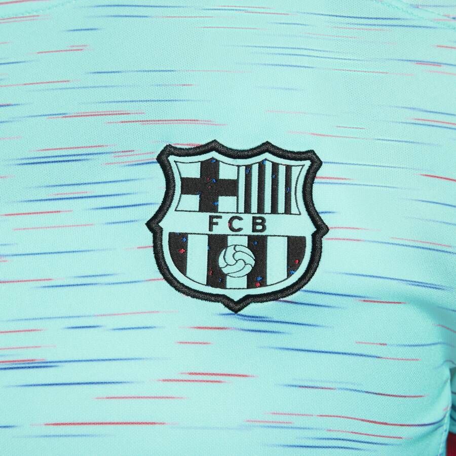 Nike FC Barcelona 2023 24 Stadium Derde Dri-FIT voetbalshirt voor dames Blauw