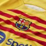 Nike FC Barcelona 2023 24 Stadium Vierde voetbalshirt met Dri-FIT voor kids Geel - Thumbnail 2