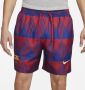 Nike FC Barcelona Flow voetbalshorts met graphic voor heren Rood - Thumbnail 2