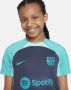 Nike FC Barcelona Strike Derde Dri-FIT voetbaltop met korte mouwen voor kids Blauw - Thumbnail 4