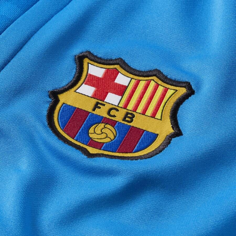 Nike FC Barcelona Strike Dri-FIT Knit voetbalbroek voor heren Blauw
