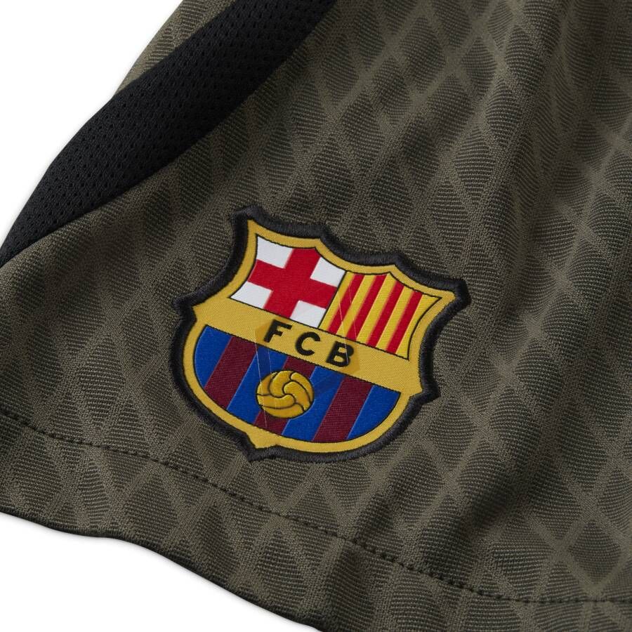 Nike FC Barcelona Strike Dri-FIT knit voetbalshorts voor kids Groen - Foto 2
