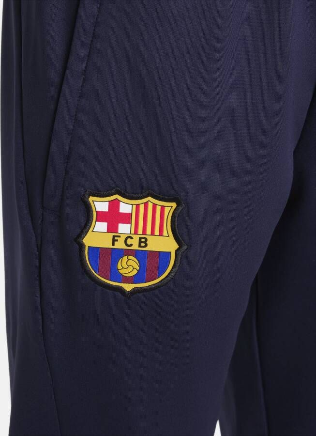 Nike FC Barcelona Strike Dri-FIT voetbalbroek voor kids Blauw