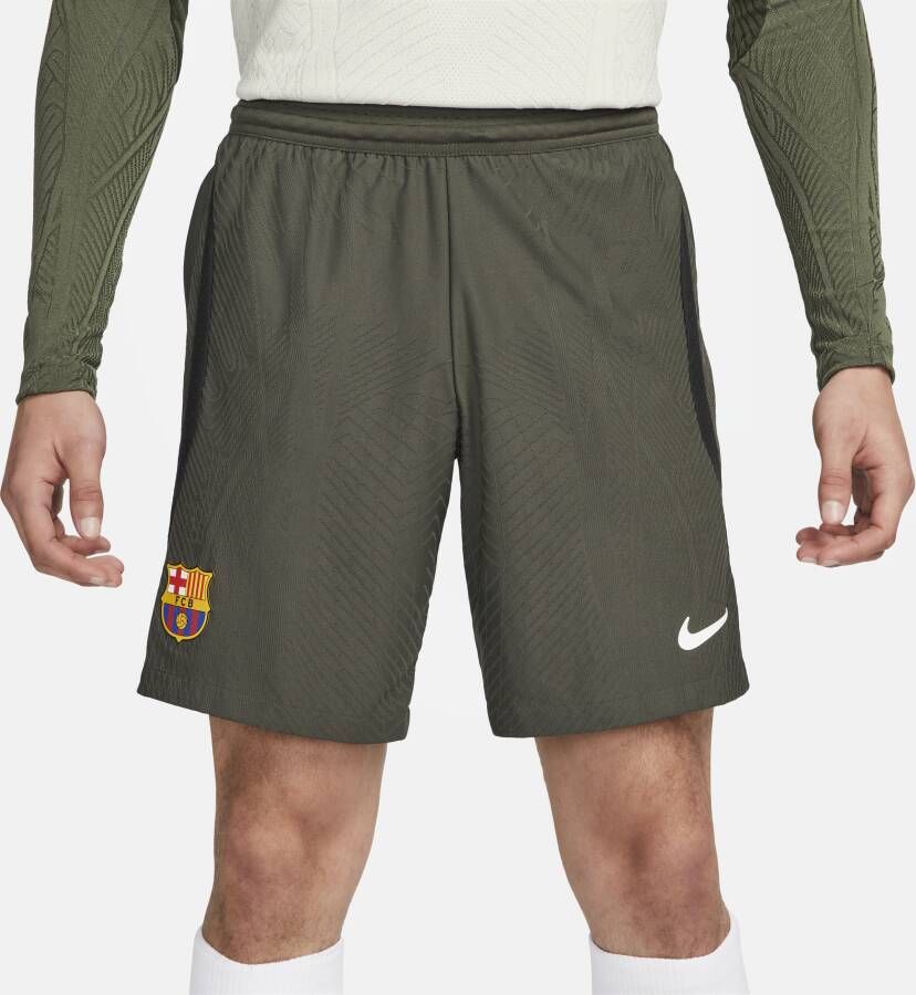 Nike FC Barcelona Strike Elite Dri-FIT ADV Knit voetbalshorts voor heren Groen