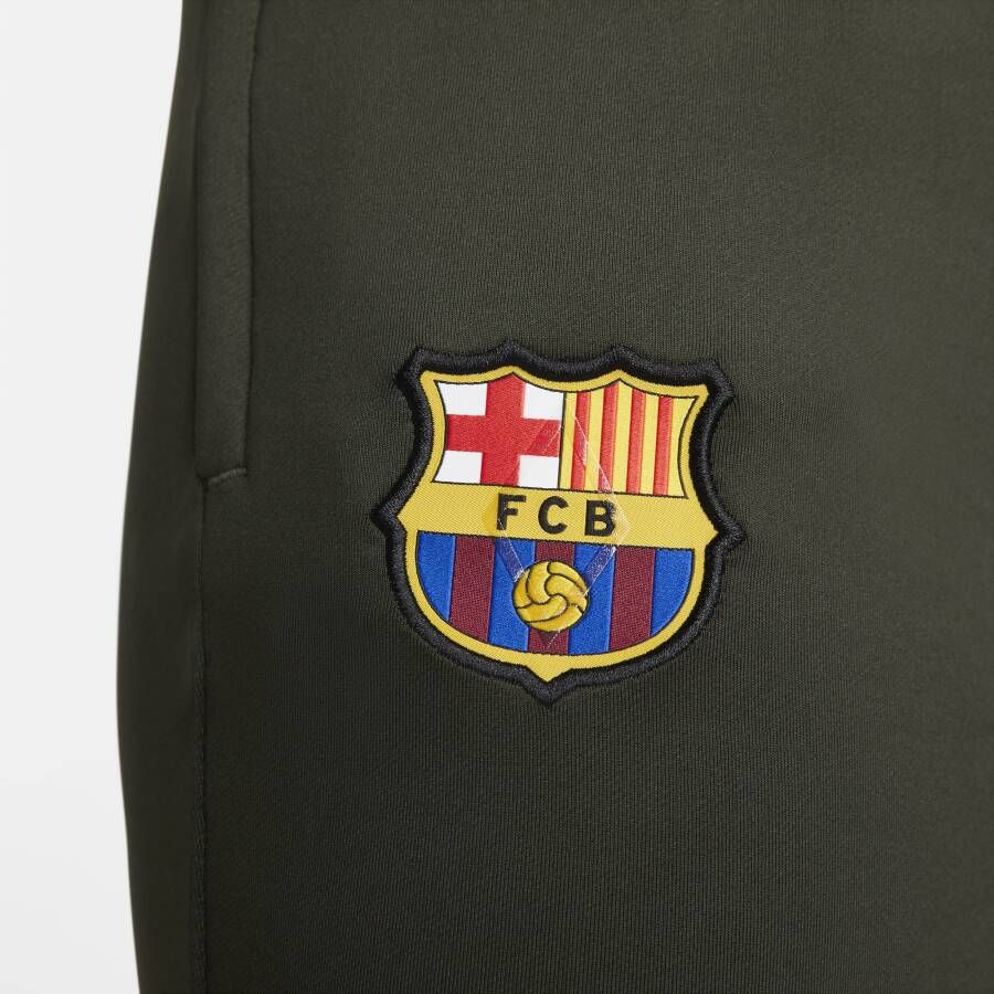 Nike FC Barcelona Strike knit voetbalbroek met Dri-FIT voor dames Groen
