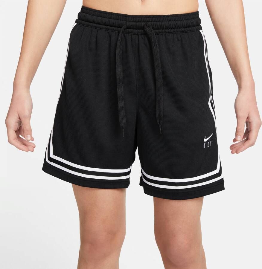 Nike Fly Crossover Basketbalshorts voor dames Zwart