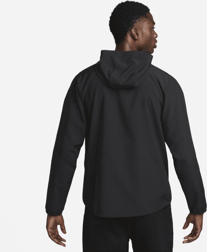 Nike Form Dri-FIT veelzijdig herenjack met capuchon Zwart