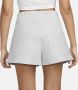 Nike Forward Shorts damesshorts met hoge taille Grijs - Thumbnail 3