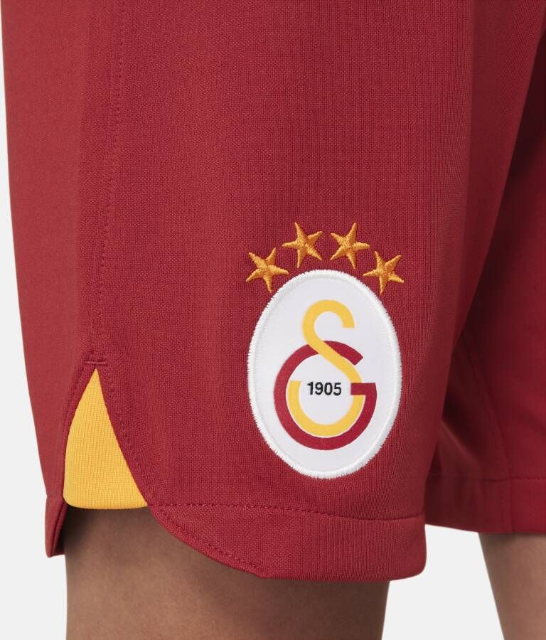 Nike Galatasaray 2023 24 Stadium Thuis Dri-FIT voetbalshorts voor kids Rood