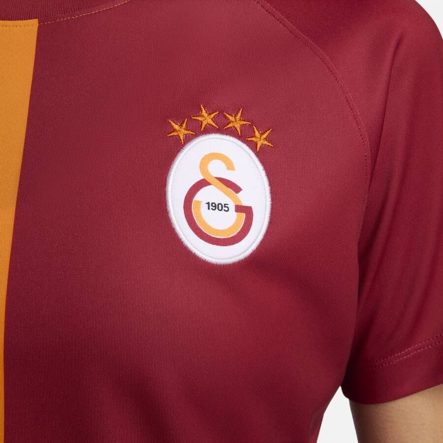 Nike Galatasaray 2023 24 Thuis voetbaltop met Dri-FIT en korte mouwen voor dames Oranje