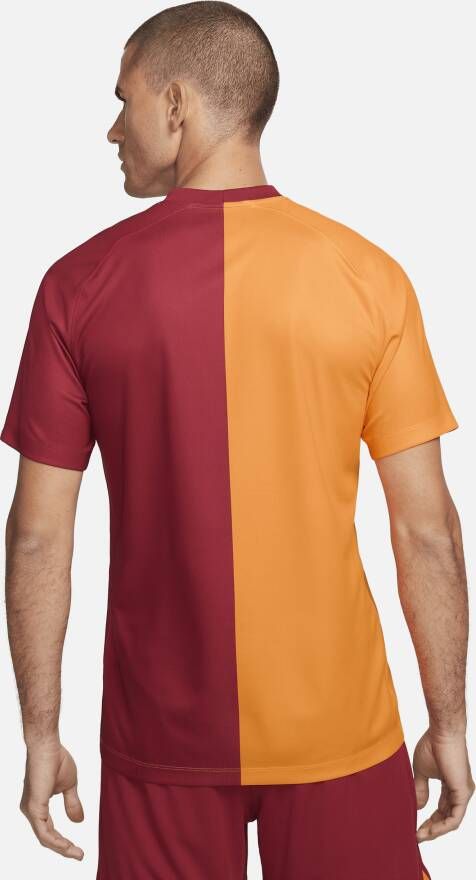 Nike Galatasaray 2023 24 Thuis voetbaltop met Dri-FIT en korte mouwen voor heren Oranje