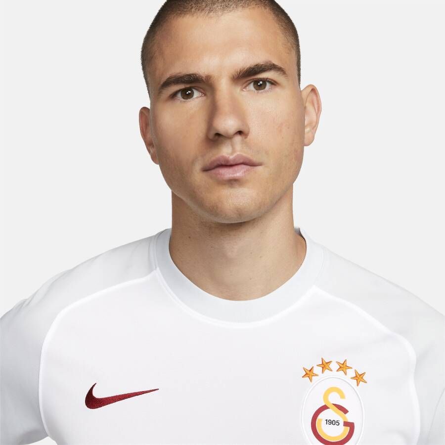 Nike Galatasaray 2023 24 Uit voetbaltop met Dri-FIT en korte mouwen voor heren Wit
